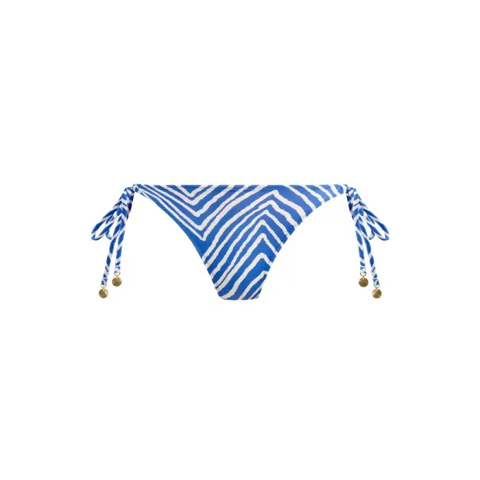 Freya Slip costume con ricami da donna Fiji Falls Bleu