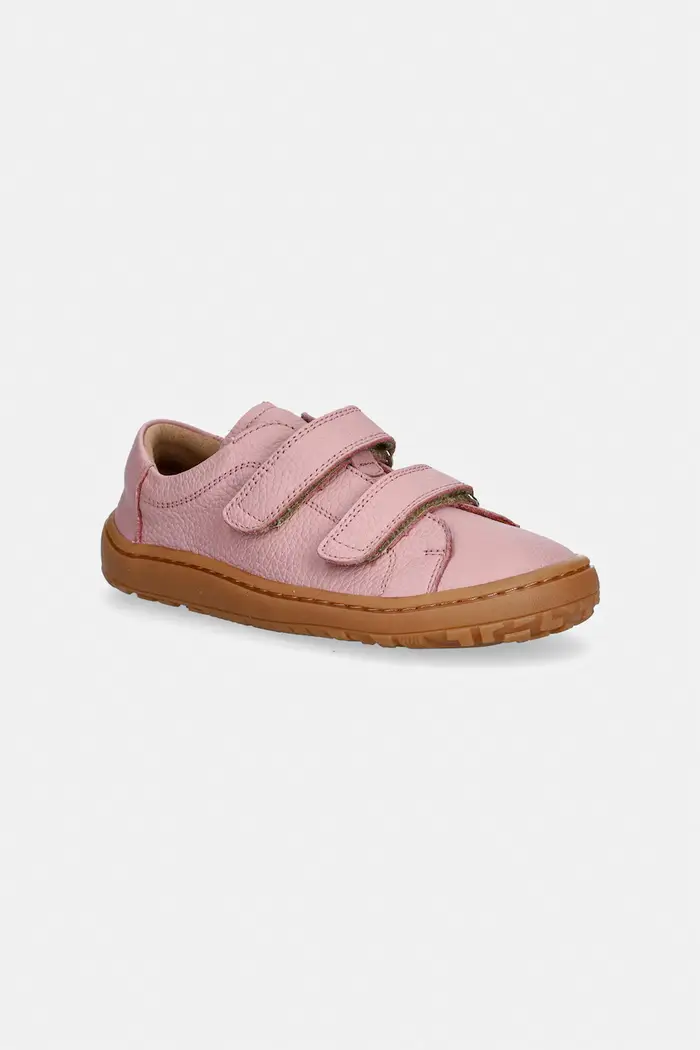 froddo scarpe per bambini in pelle BAREFOOT BAZE Rosa