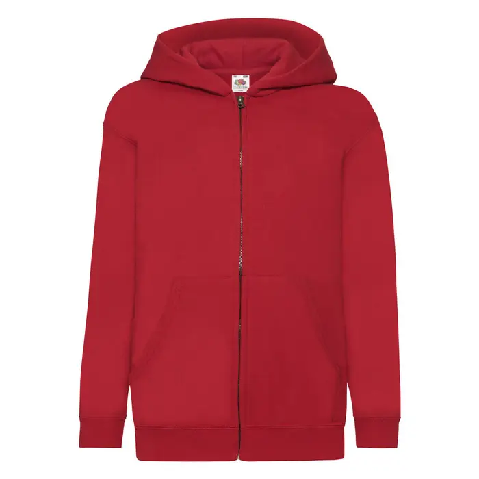 Fruit Of The Loom Felpe con cappuccio Classic Rosso