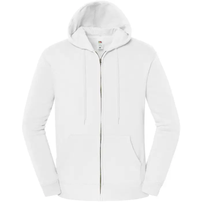 Fruit Of The Loom Felpe con cappuccio Iconic Premium Bianco