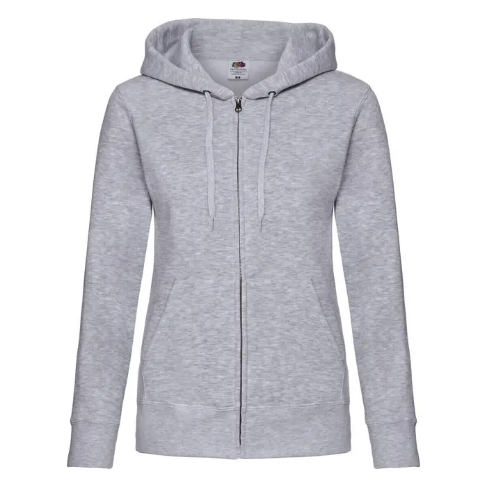 Fruit Of The Loom Felpe con cappuccio Premium Grigio