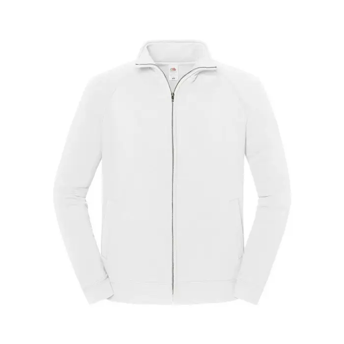 Fruit Of The Loom Giacca Sportiva Iconic Premium Bianco
