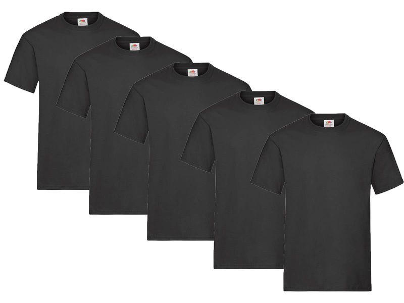 Fruit of the Loom Maglietta Uomo Cotone Pesante