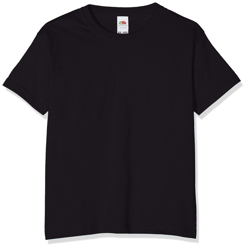 Fruit of the Loom T-shirt Nero 64037