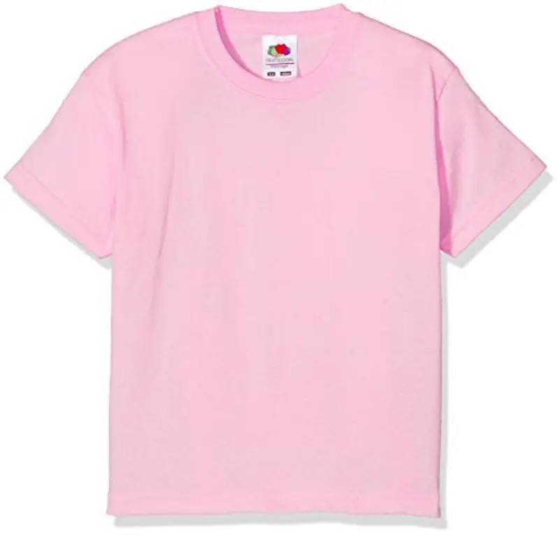 Fruit of the Loom T-shirt Bambino Rosa 2448194