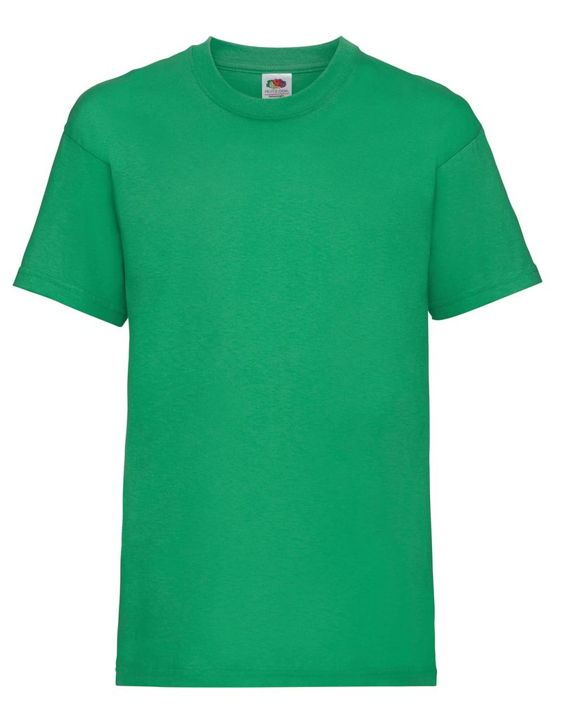 Fruit of the Loom T-shirt Bambino Verde 61707