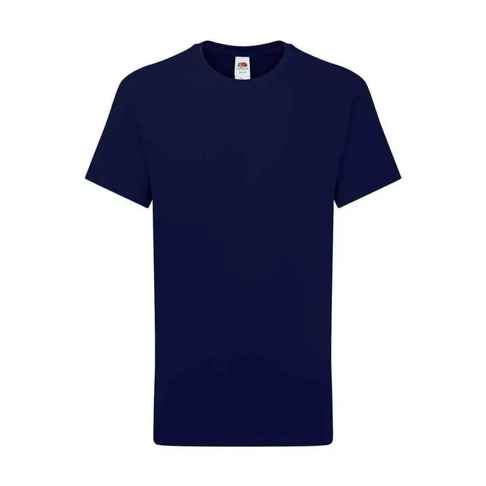 Fruit Of The Loom T-shirt & Polo Iconic 195 Blu