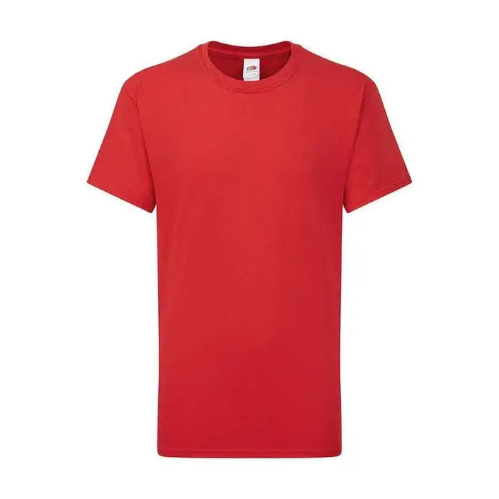 Fruit Of The Loom T-shirt & Polo Iconic 195 Rosso