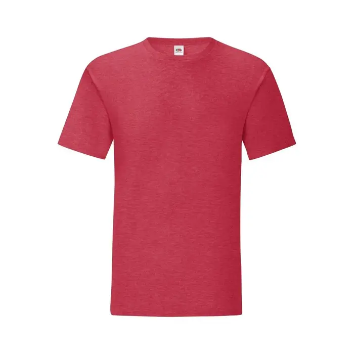 Fruit Of The Loom T-shirts a maniche lunghe Iconic 150 Rosso