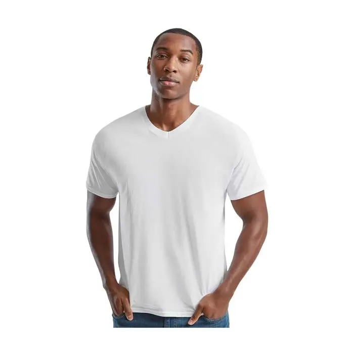 Fruit Of The Loom T-shirts a maniche lunghe Original Bianco
