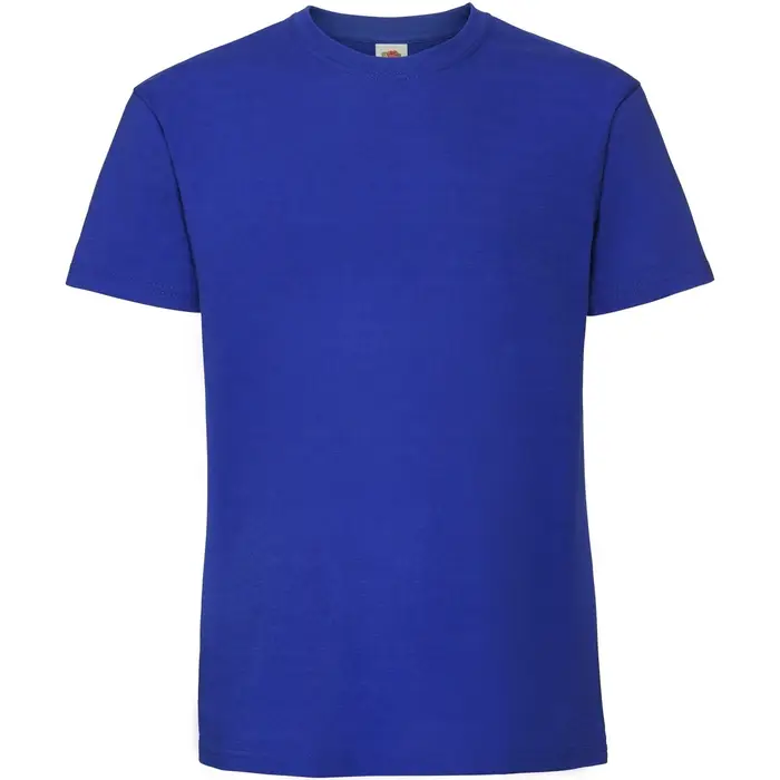 Fruit Of The Loom T-shirts a maniche lunghe Premium Blu