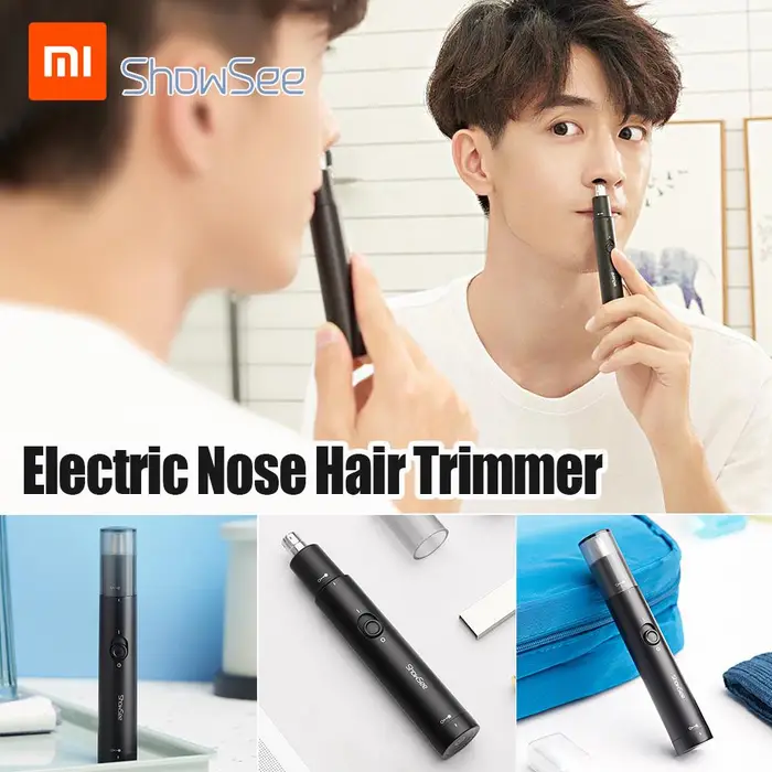 FunCouples Xiaomi ShowSee elettrico per naso C1BK portatile rimovibile nero