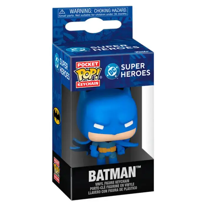 Funko Portachiavi DC Comics Batman Bleu