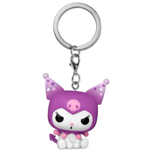 Funko Portachiavi Kuromi Grumpy Violet