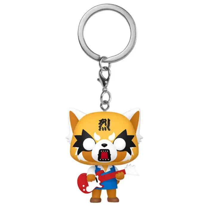 Funko Portachiavi Pocket POP Aggretsuko Jaune