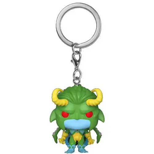 Funko Portachiavi Pocket Pop Marvel Monster Hunters Loki Vert