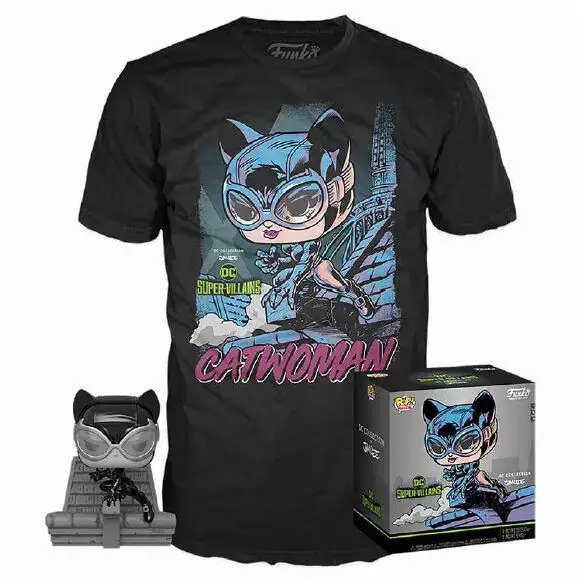 Funko Set di magliette e figurine Jim Lee Catwoman Multicolore