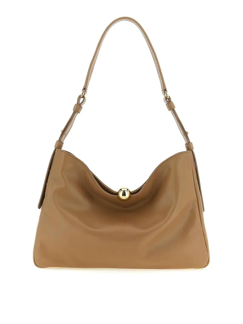 Furla Borsa a tracolla grande Beige