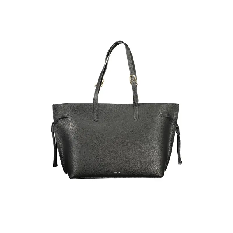 Furla Borsa Donna Nera Spalla Pelle Ava Tote Logo Nero