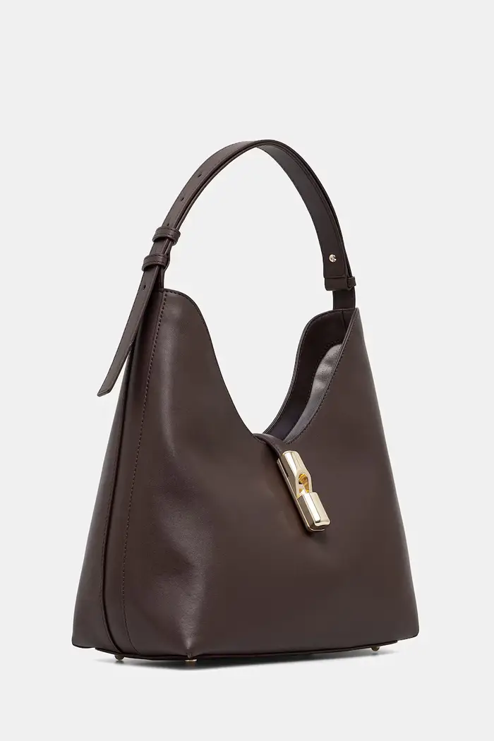 Furla borsa hobo da donna in pelle Marrone