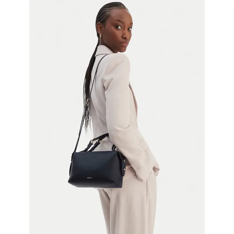 Furla Borsetta Double Mini WE00870 BX3036 KH 4852S Blu scuro