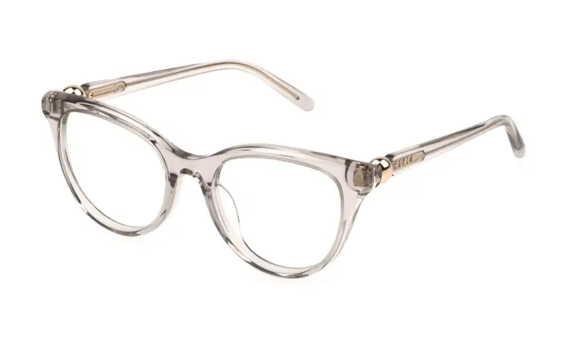 Donna VFU877 04G0 Montature da vista Acetato Grigio Farfalla