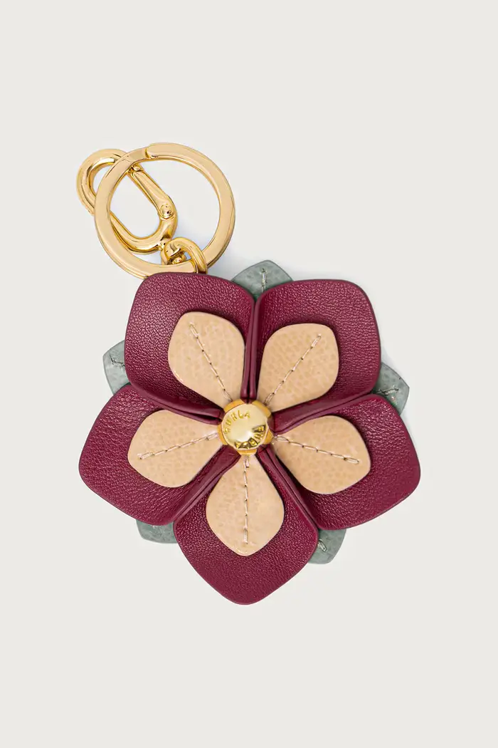 portachiavi da donna Allegra Hibiscus Keyring Rosa