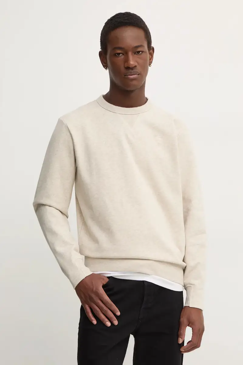 G-Star felpa uomo D25121-D566 Beige