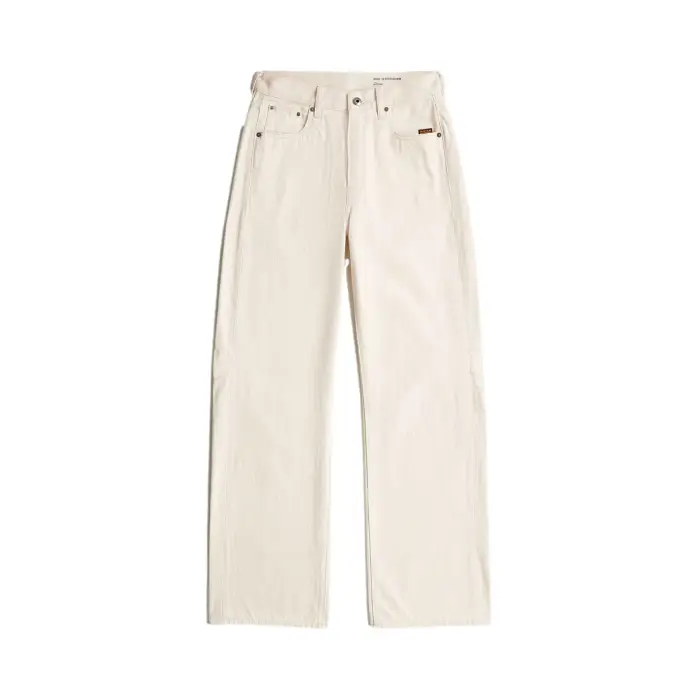 G-Star Jeans a gamba larga donna Bowey 3D Boyfriend Blanc
