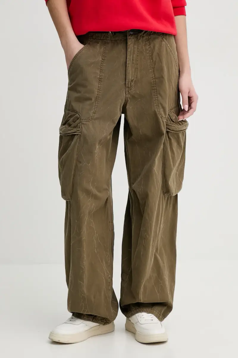 G-Star pantaloni donna colore verde D26433-D385