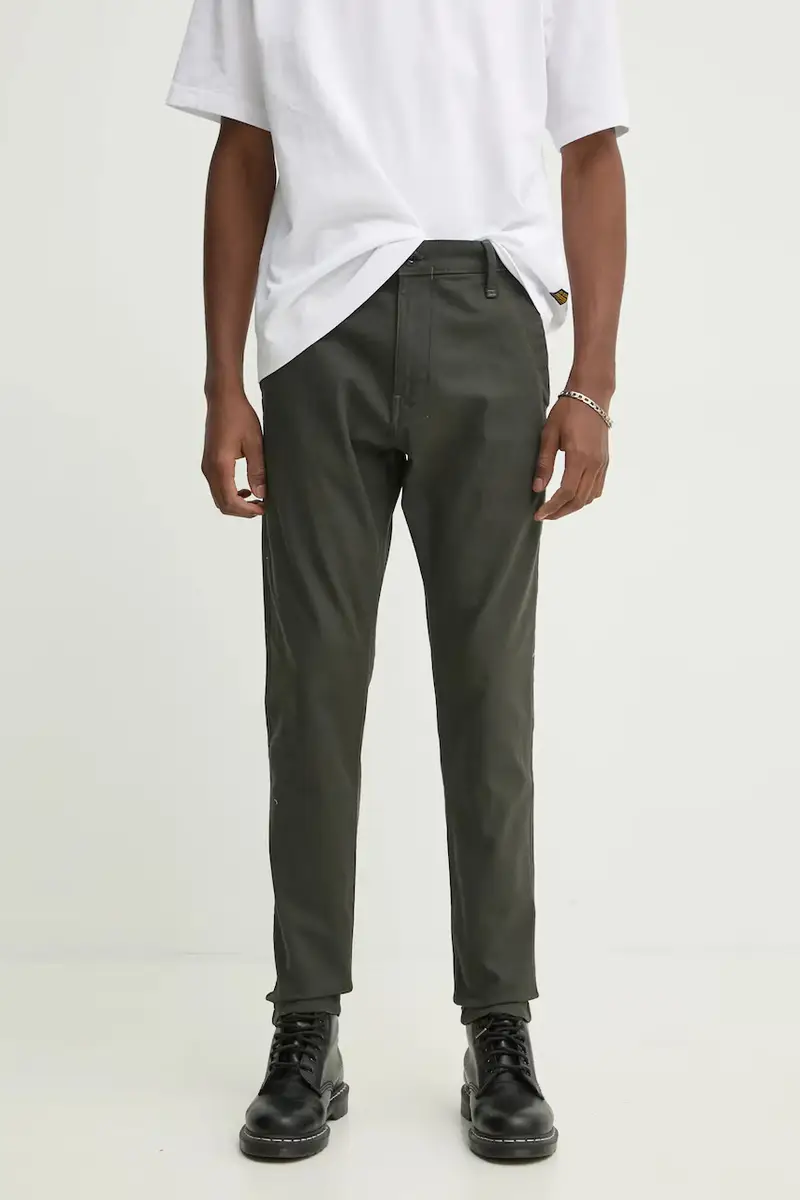 G-Star pantaloni uomo colore verde