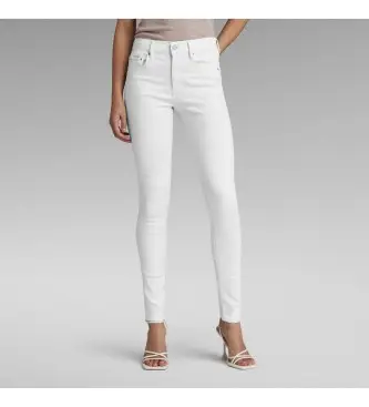 G-Star per donna D05175-C258-G547 Jeans 3301 Skinny bianco (29/28), Casual, Cotone, Denim