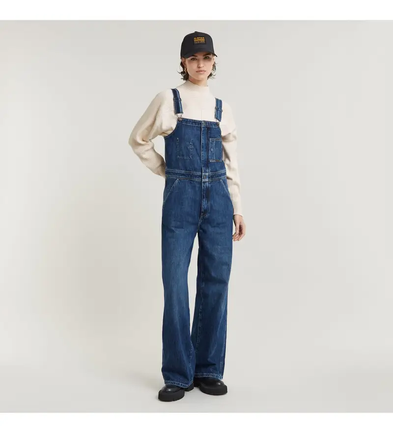 G-Star Salopette Donna Blu 4039645