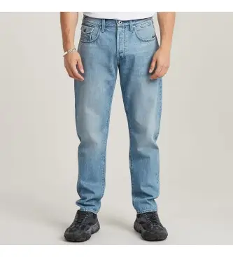 G-Star per uomo D26141-D788-G872 Jeans Morry FWD 3D Regular Tapered blu (36/32), Casual, Cotone, Denim