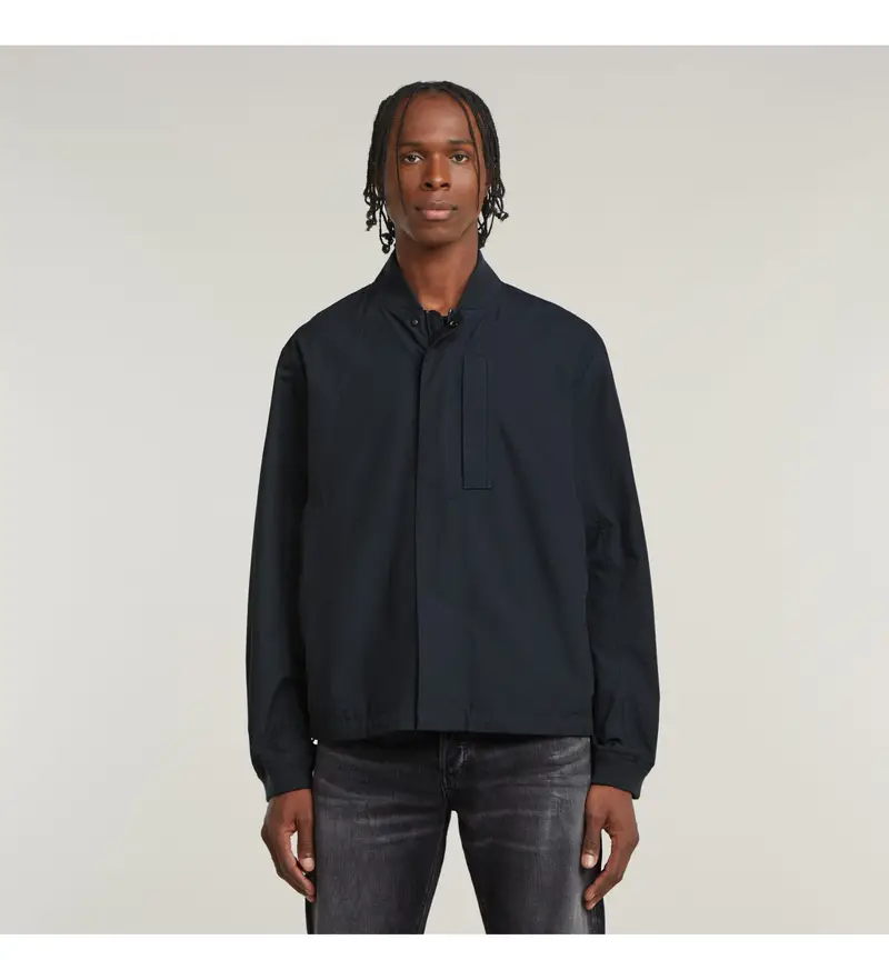 G-Star per uomo D26193-C973-C742 Giubbotto bomber leggero blu navy, Casual, Cotone