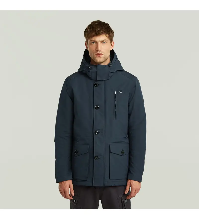 G-Star per uomo D26403-D908-C742 Anorak Vodan Pad marine, Casual, Poliestere, Navy