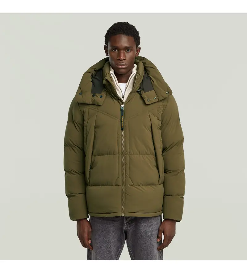 G-Star per uomo. D26885-D518-9186 Giacca verde G-Whistler 2, Casual, Poliestere