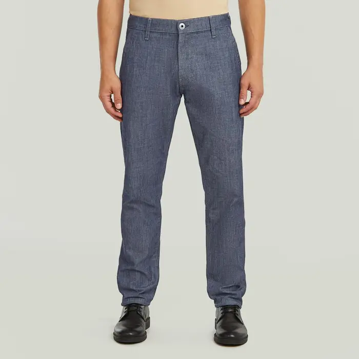 G-Star Raw Pantalone Chino D29396-D953 MORRY TAPARED-082 RINSED Multicolore