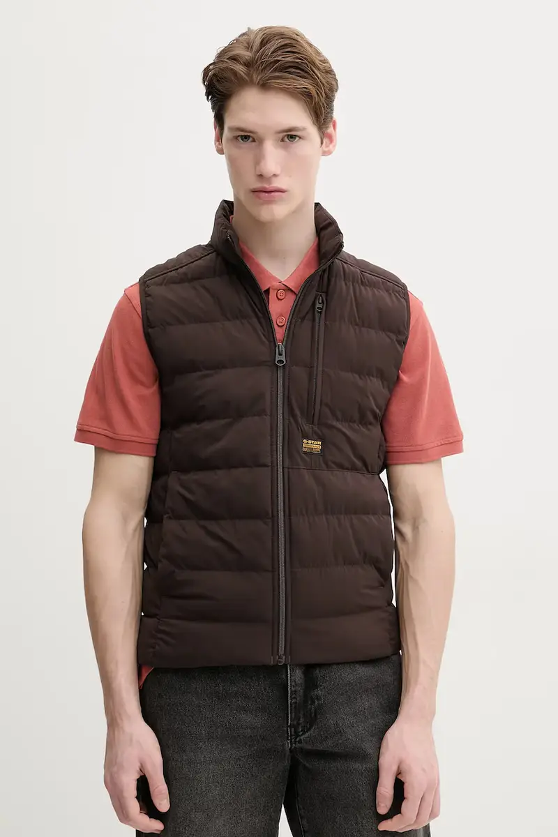 G-Star smanicato uomo colore marrone