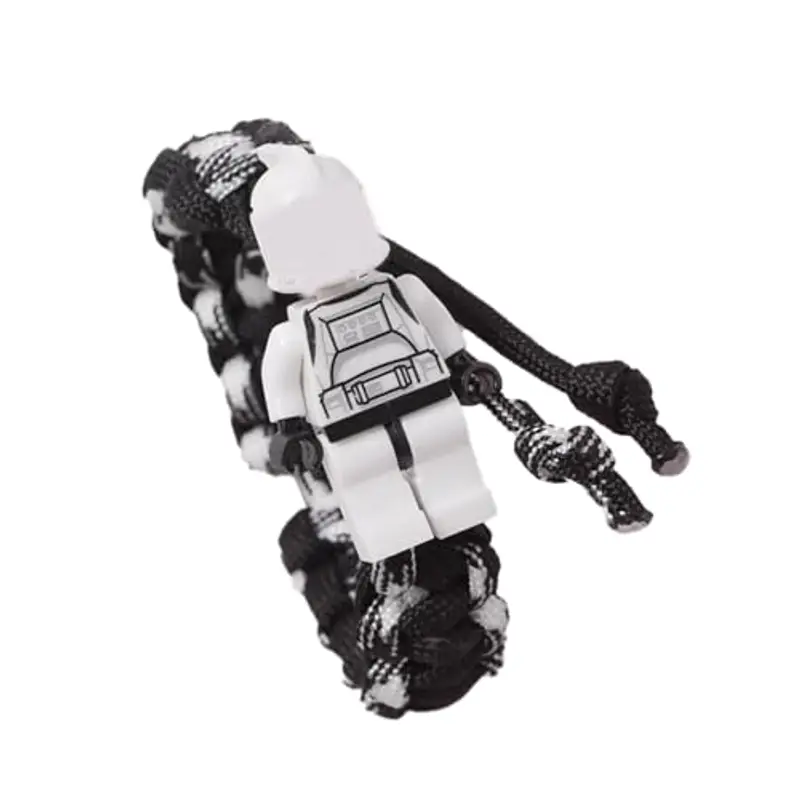 AVRUYPI gadget compleanno bambini bracciale bambino Braccialetto con mattoncini bianchi e personaggio dei cartoni animati