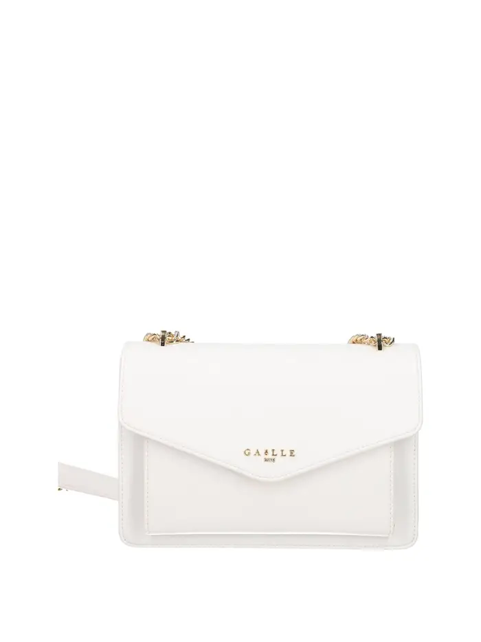 borsa a tracolla gaelle da donna - bianco