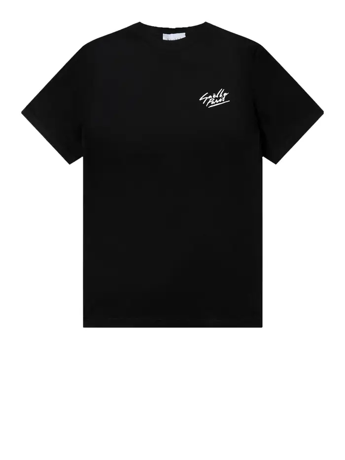 t-shirt gaelle da uomo - nero