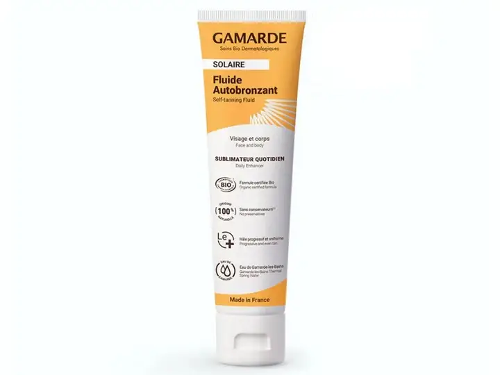 Gamarde Solare - Fluido Autoabbronzante - Sublimatore Quotidiano - Viso & Corpo - BIO 100 ml
