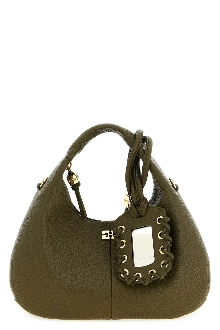 Borsa A Mano Mini Hobo Verde