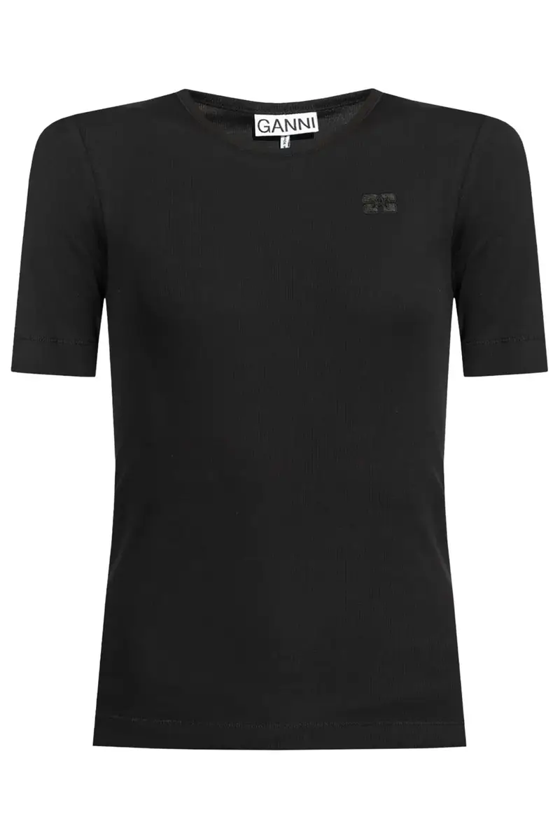 Ganni T-shirt Nero 4224695