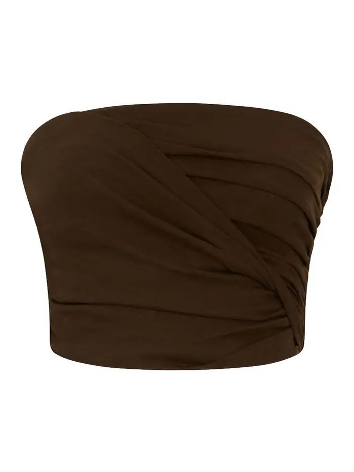 Top a fascia marrone