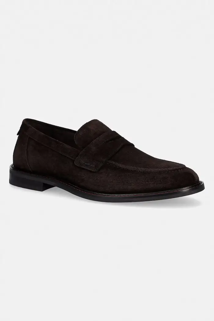 Gant mocassini in camoscio Lozham Marrone