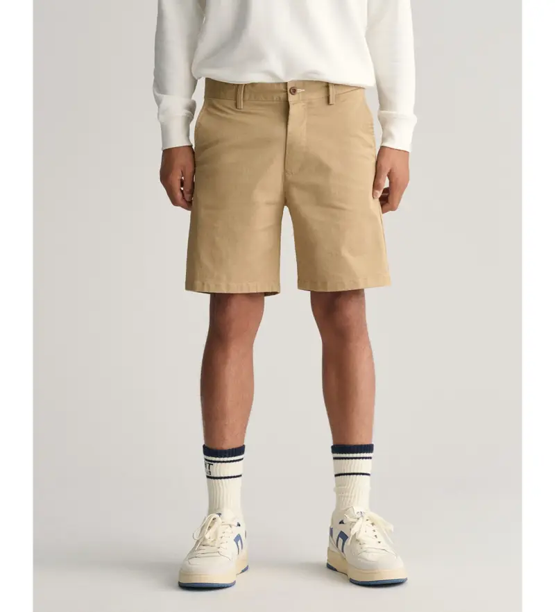 Gant per ragazzo 920038 Pantaloncini chino marroni (9/10años= 134/140cm), Marrone, Casual, Cotone, moda per bambini