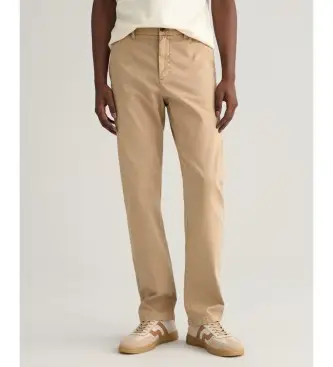 per uomo 1505228 Pantaloni chino slim fit con texture strutturata intagliata (30), Casual, Cotone, Cotone biologico