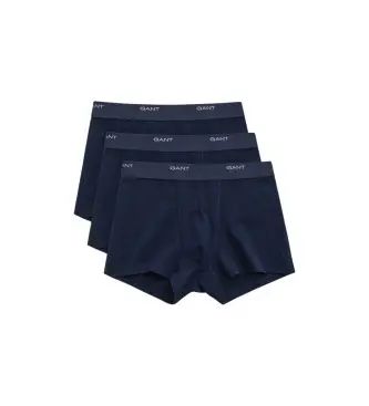 per uomo 900003333 Set di 3 boxer blu scuro (XL), Homewear, Cotone, Navy